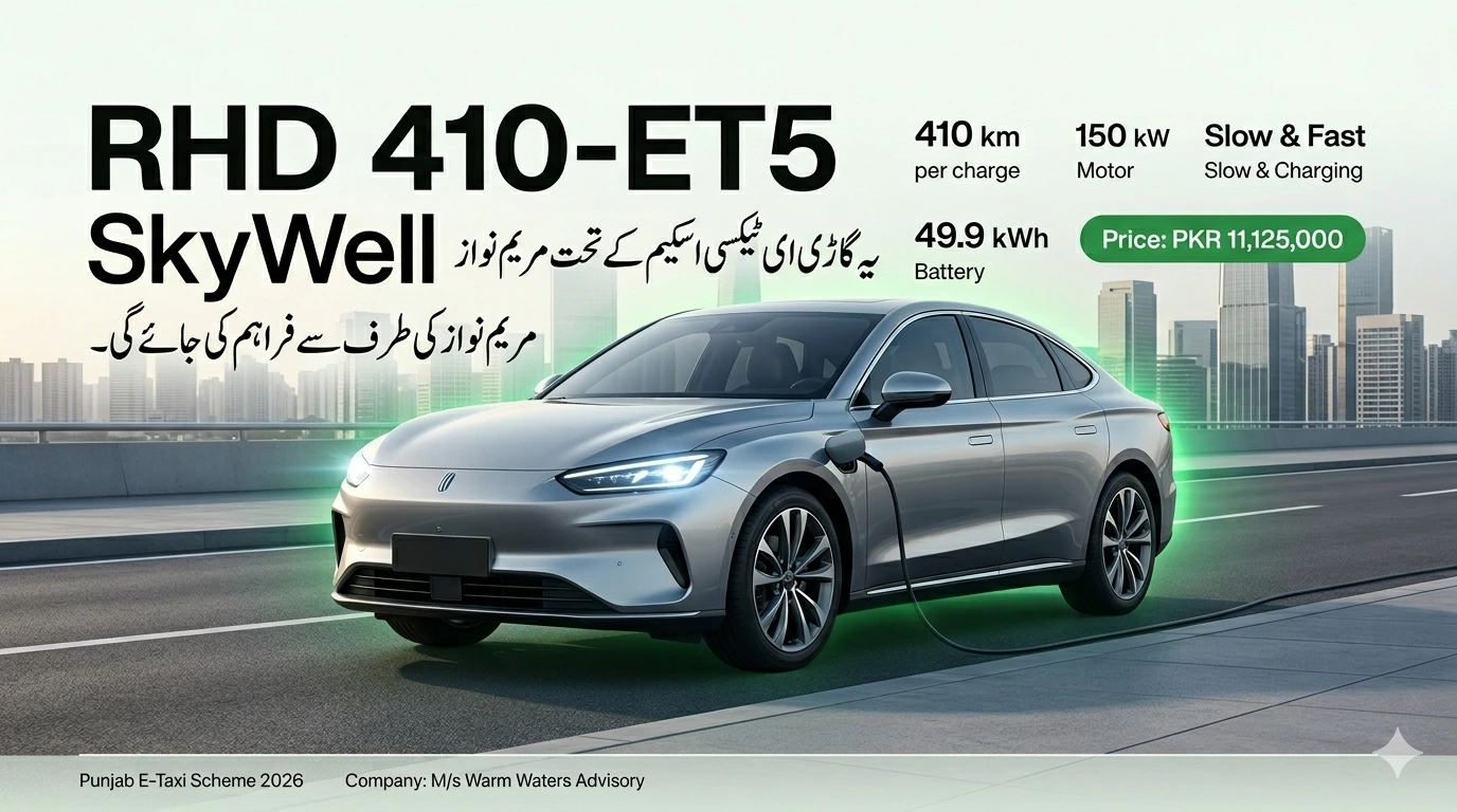 E-taxi Scheme car picture