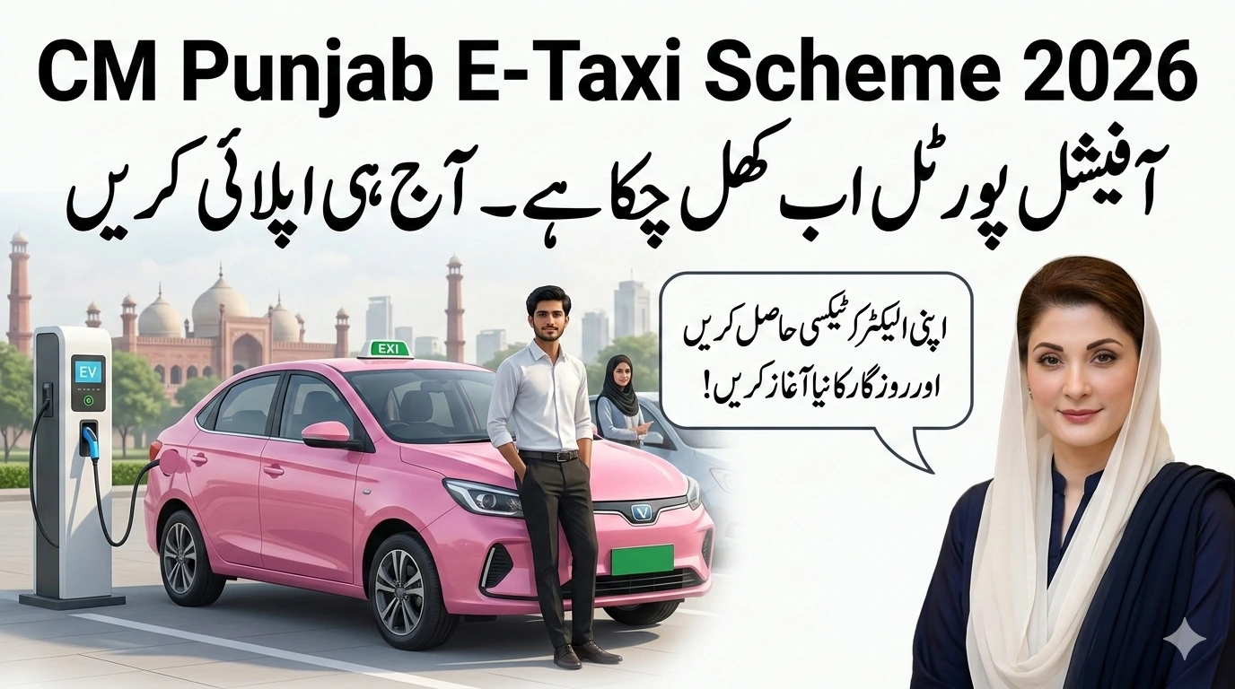 e-taxi.punjab.gov.pk Portal 2026 Apply Online for Punjab E-Taxi Scheme 2025 Last Date & Registration Update